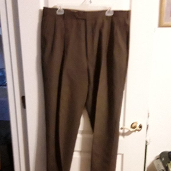 Hart Schaffner Marx Pants Hart Schaffner Marx Mens Chocolate Brown